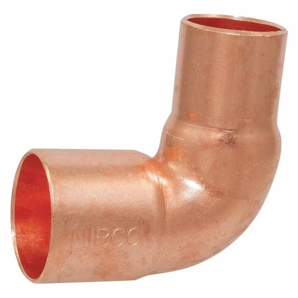 1 in. x 0.75 in. Copper 90 Reducing Elbow - Wrot, American Imaginations, Mfr#: AI-35333
